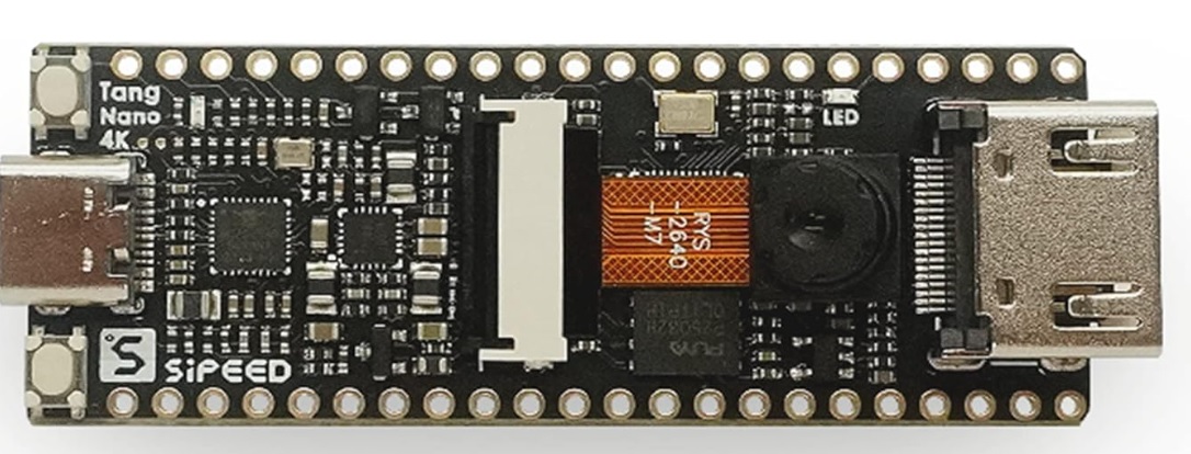 Sipeed Lichee Tang Nano 4K — لوحة FPGA GoAI مع كاميرا HDMI